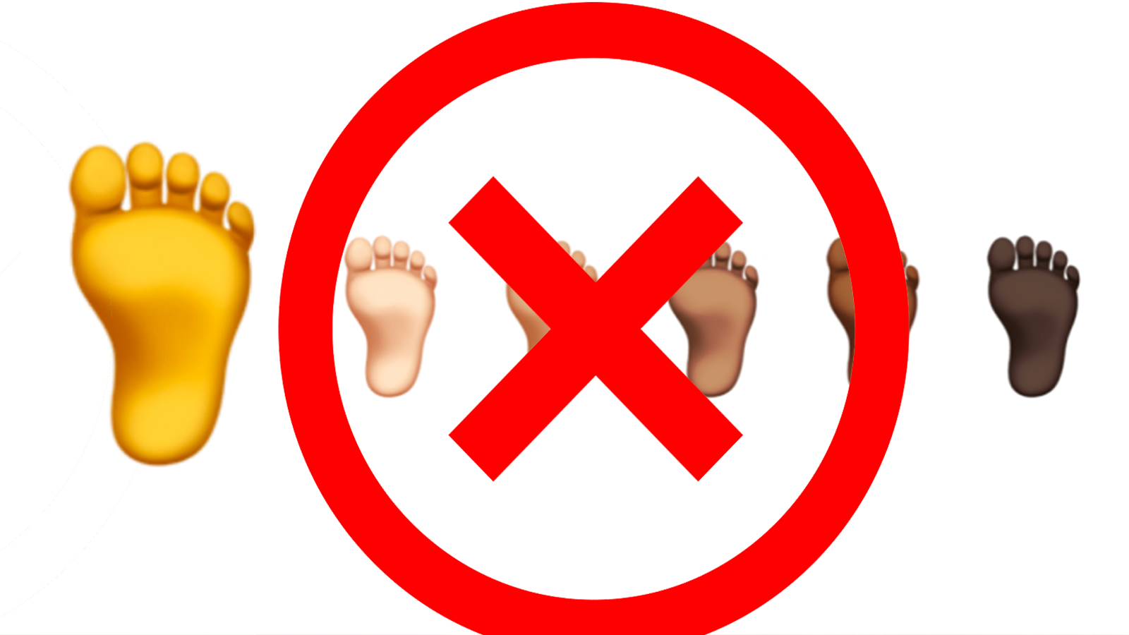 Customers Slam Apple For Black Foot Emoji