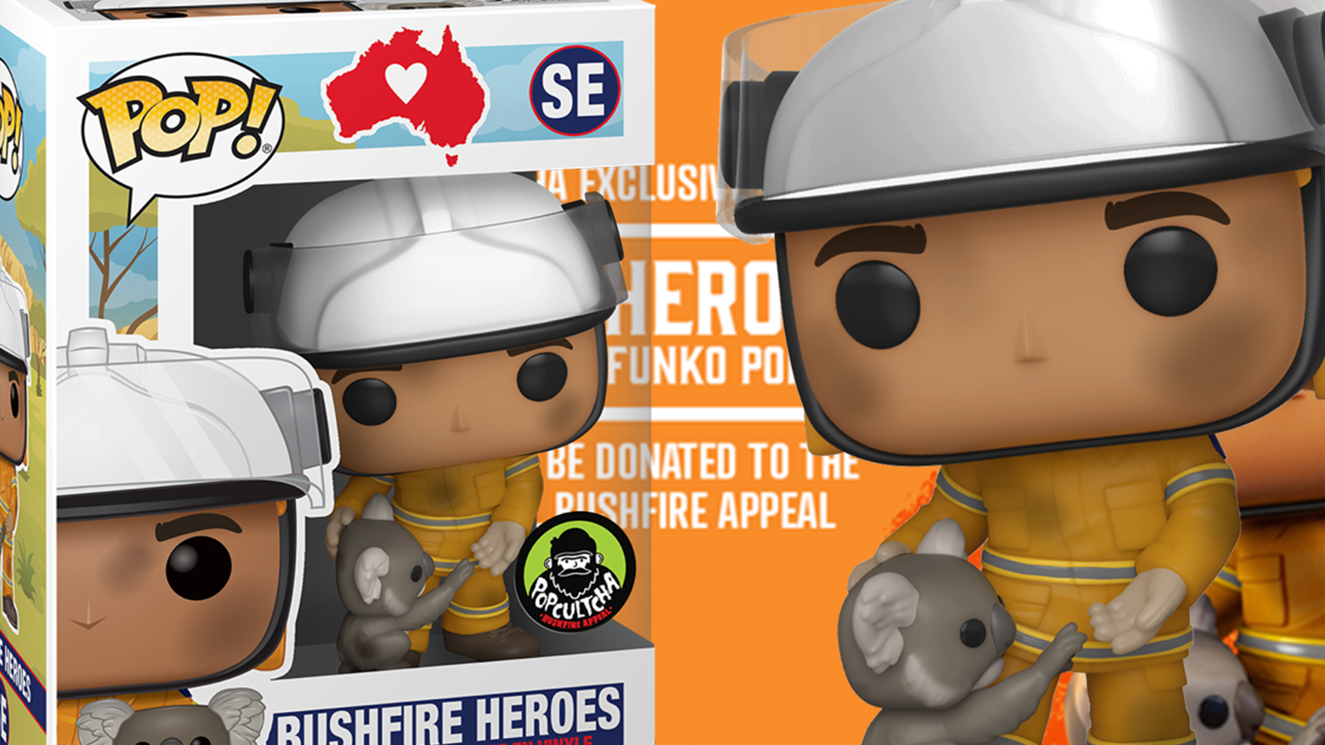 australian firefighter funko pop