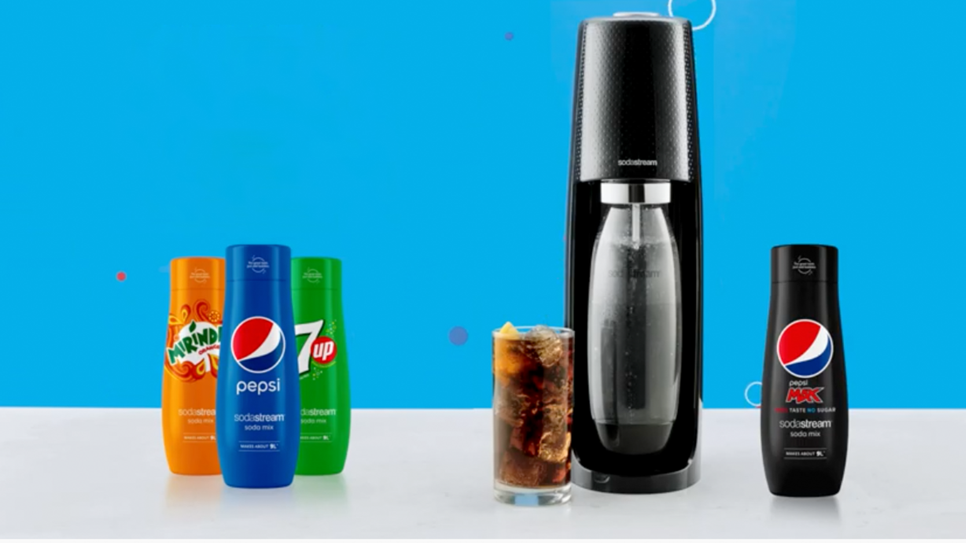 sodastream spirit one touch harvey norman